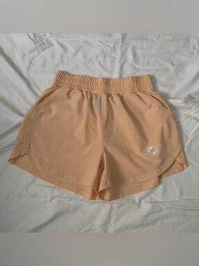 Women's Fanatics Orange Miami Dolphins Front Office Woven Shorts